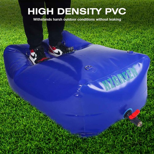 HZGREEN Water Bladder 1000L/260G Water Tank Storage Container Foldable Portable Large Capacity Soft Bag Suitable for Outdoor Easy to Carry Out