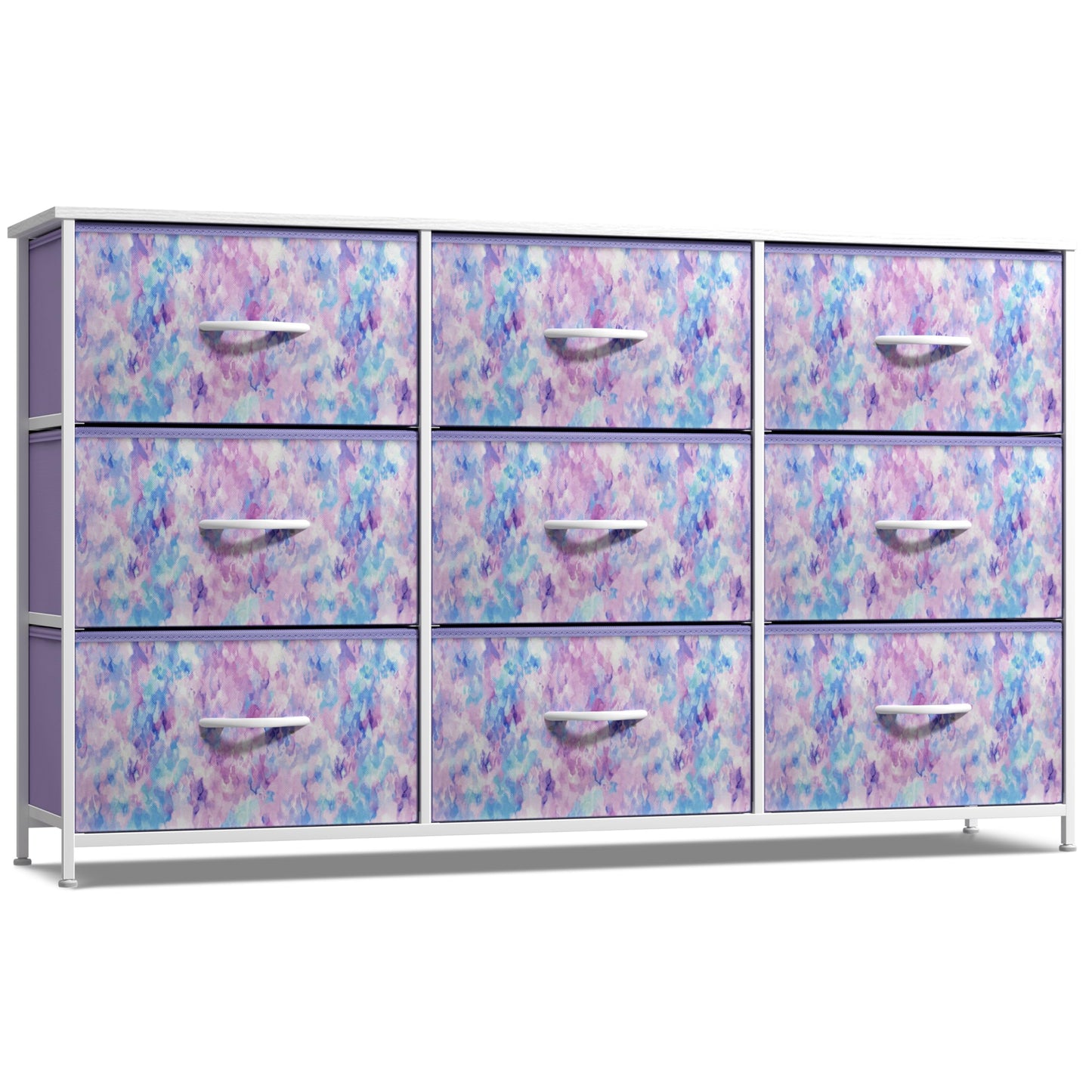 Sorbus Kids Dresser with 9 Drawers - Storage Unit Organizer Chest for Clothes - Bedroom, Kids Room, Nursery, & Closet