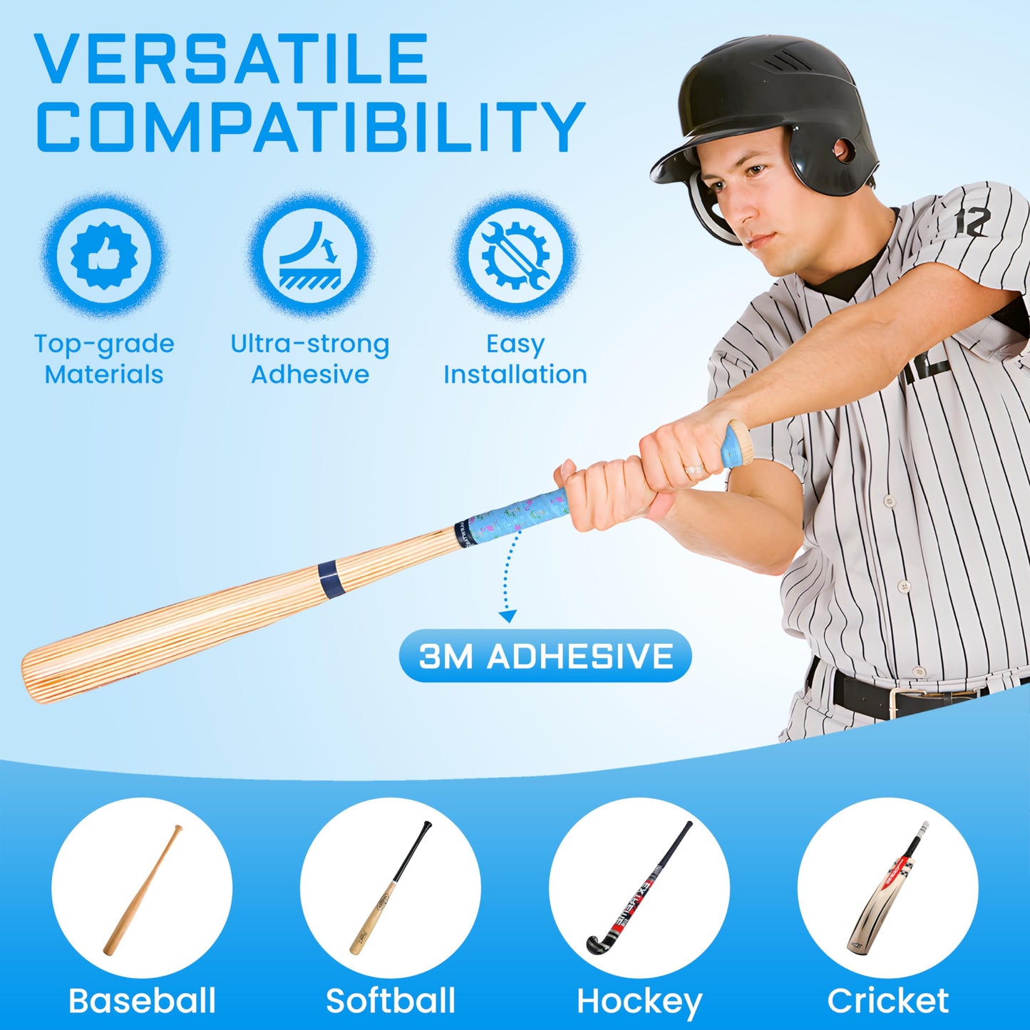 BatWrapz The Rubber Duck Baseball - Softball Bat Grip