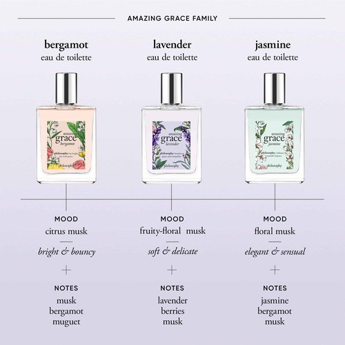 philosophy amazing grace lavender eau de toilette 2 fl oz