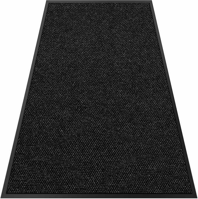 3′ x 4′ Front Door Mat Indoor Outdoor Entrance, Commercial Floor Mat Heavy Duty Dirt Trapper Entryway Doormat, Custom Size Non Slip Rubber Backing Welcome mat, Door Mat for High Traffic Area