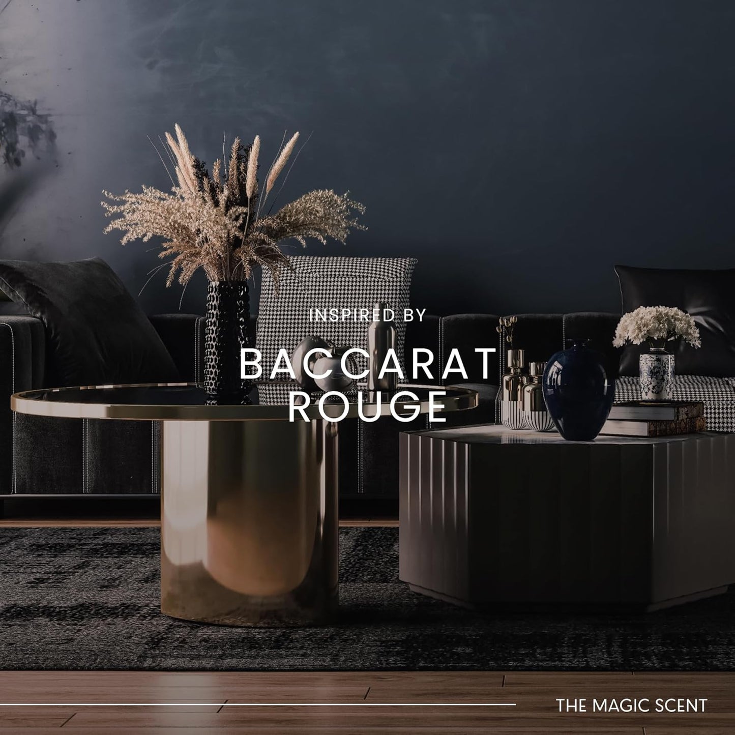 Baccara Diffuser Oil - Hotel & Home Luxury Scents Inspired by Baccarat Rouge - Diffuser Oil Scents for Home Designed for Use in All Diffusers - 8.5 fl oz, 250 mL