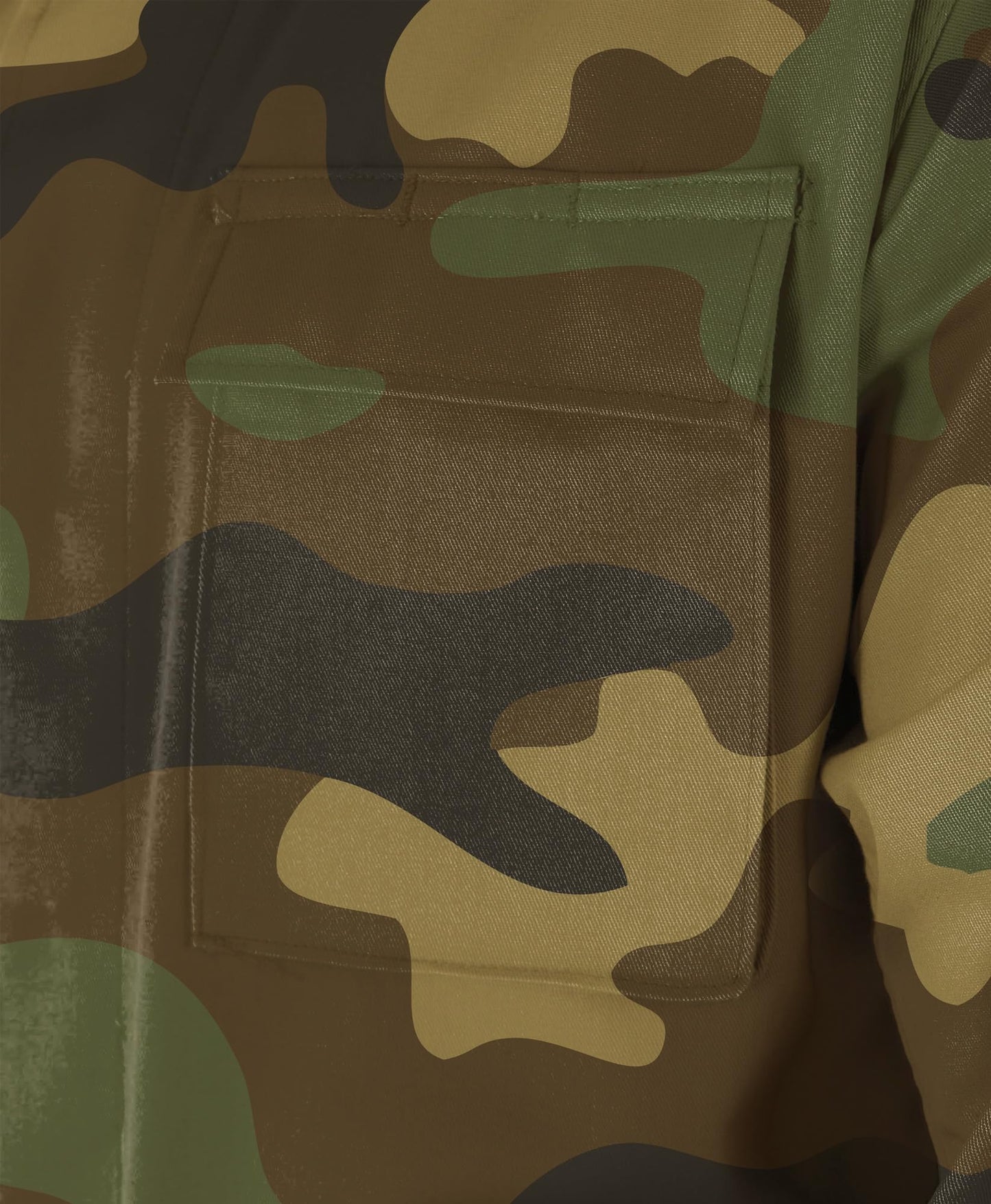 Propper Men's Uniform Ripstop BDU Coat, Woodland, 60% Cotton, 40% Polyester, X-Large