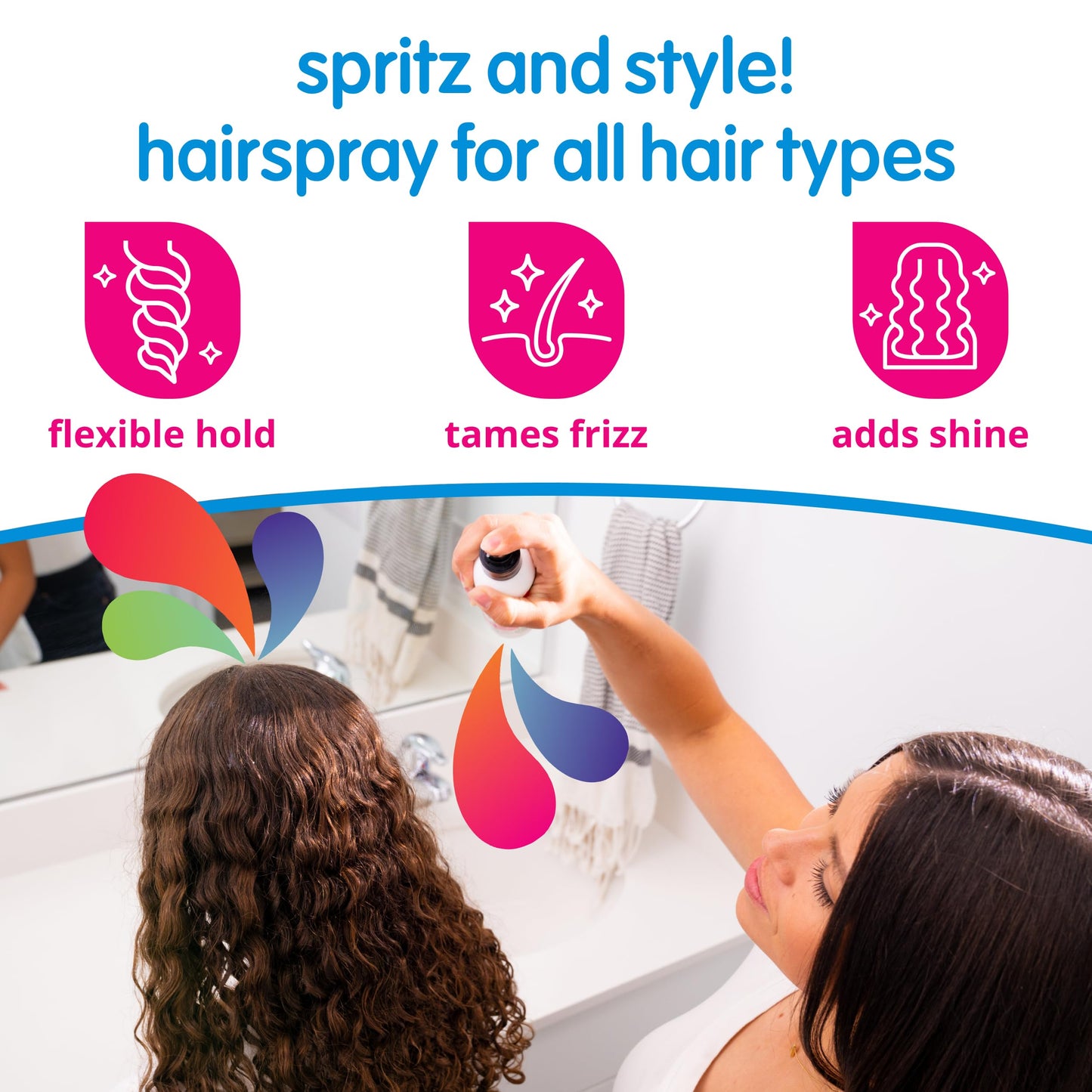 SoCozy Multi Styler, Styling Hair Spray for Kids, Safe for Everyday Use (5.2 Fl Oz) Holds Like a Light Gel, Gentle Formula with