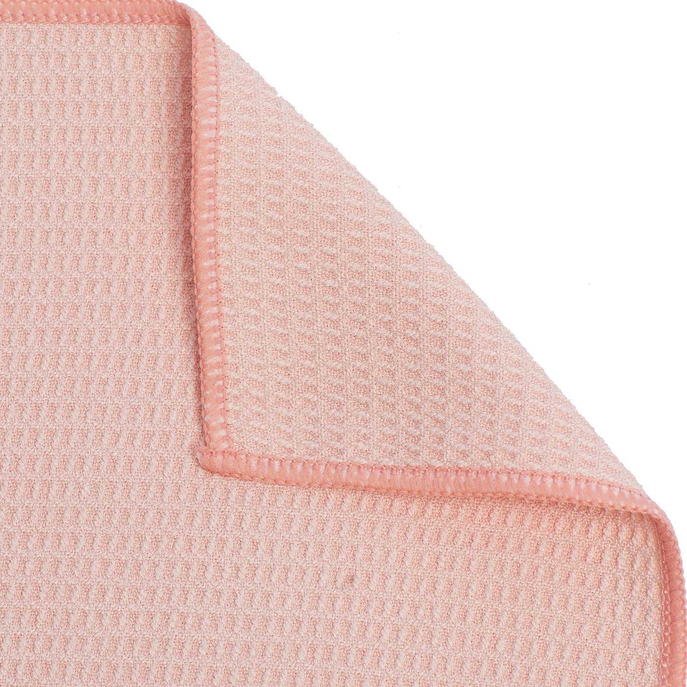 Shandali Hot Yoga Towel - Stickyfiber Yoga Towel - Mat-Sized, Microfiber, Silicone Backed, Super Absorbent, Anti-Slip, 24" x 72" - Bikram Yoga - Exercise, Fitness, Pilates - Sakura Pink
