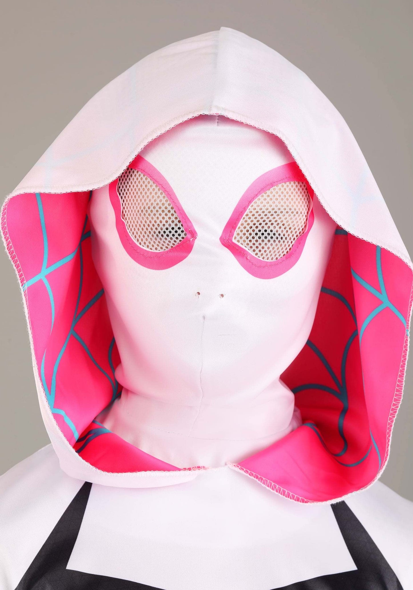 Jazwares MARVEL Girls Spider Gwen Costume, Spider Man Gwen Stacy Kids Superhero Halloween Costume, Child - Officially Licensed Small
