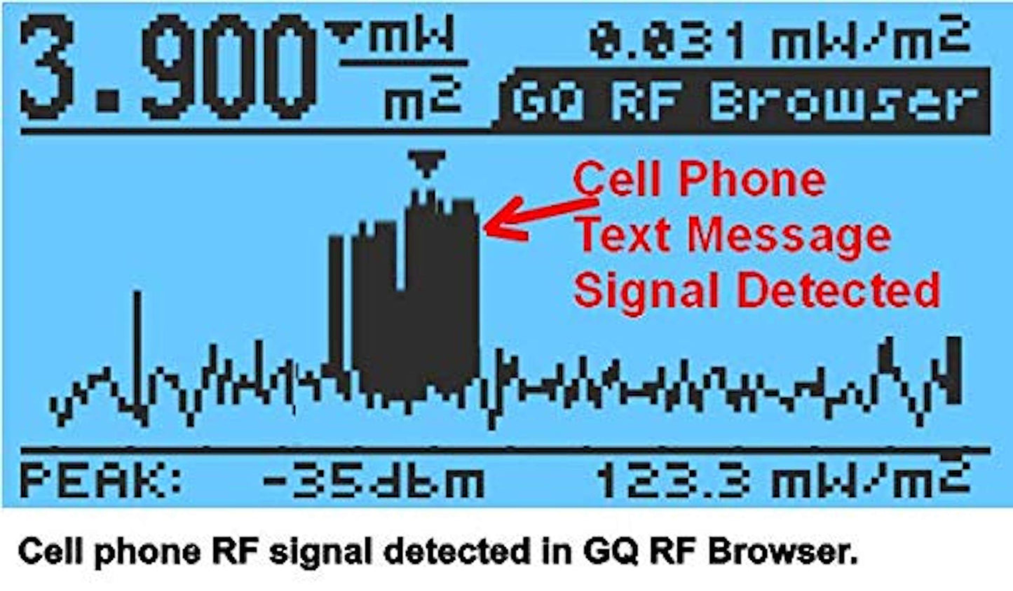 EMF Meter,Advanced GQ EMF-390 Multi-Field Electromagnetic Radiation 3-in-1 EMF ELF RF meter, 5G Cell Tower Smart meter Wifi Signal Detector RF up to 10GHz with Data Logger and 2.5Ghz Spectrum Analyzer