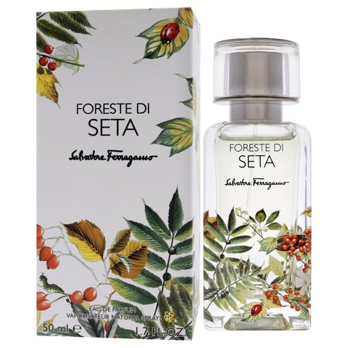 Ferragamo Foreste Di Seta Eau de Parfum, Genderless Perfume Spray, 1.7 Fl. Oz.