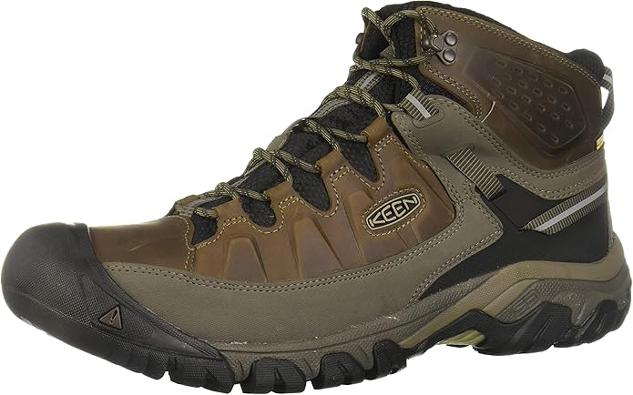 KEEN Men's Targhee Mid Height Waterproof Hiking Boots