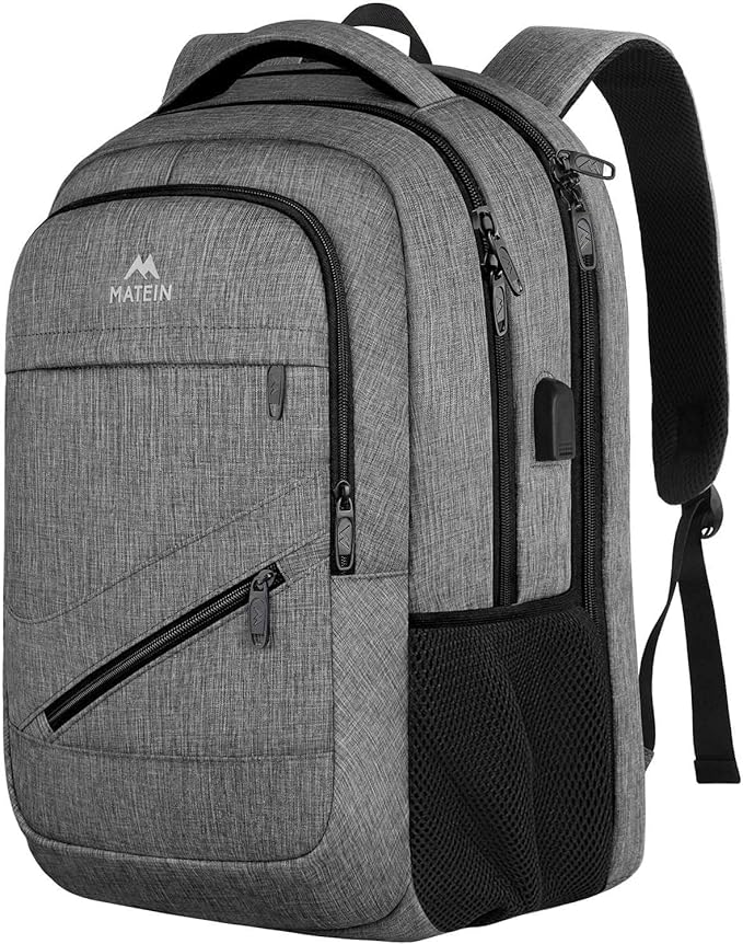 MATEIN Travel Laptop Backpack, 17 Inch Work TSA Approved Carry on Backpack, Large Computer Business Bag for Men Women with...
