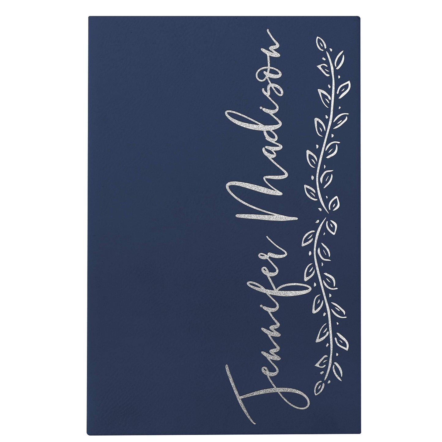 Personalized Leather Journal | Royal Blue, 12 Design | w Text Notebook for Women, Men - Customized Journals to Write In for Women, Diary for Girls - Birthday, Best Friend, Mom, Dad, Office Gift