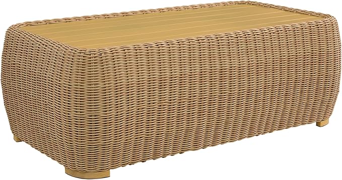 CHITA 8 Pieces Patio Wicker Furniture Set, Outdoor Rattan Bistro Set with Removable Thickened Cushions, Fully Assembled