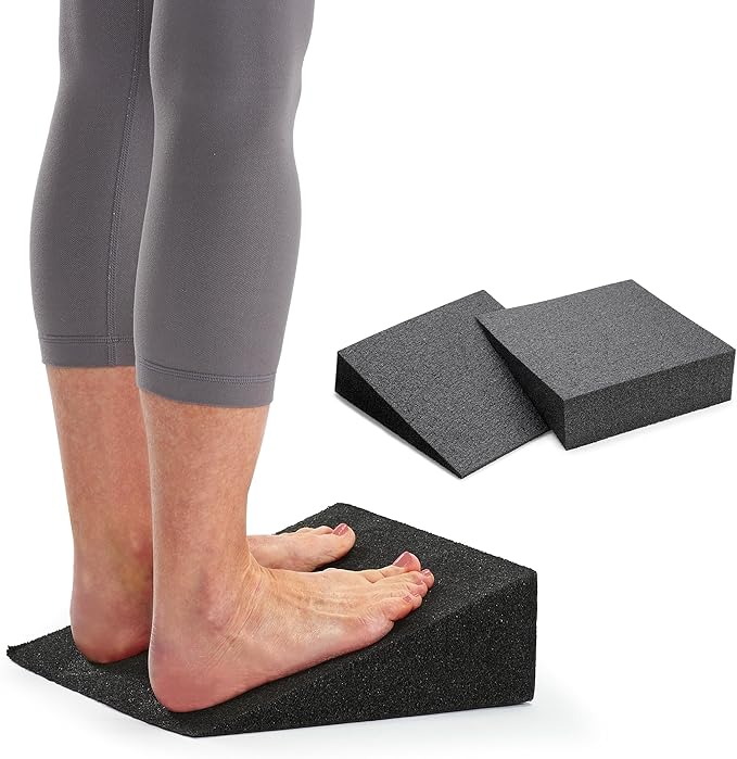 OPTP Slant (Pair) - Foam Wedge Incline Slant Boards - Stretching Equipment for Calf and Ankle Rehabilitation - Foot Wedges...