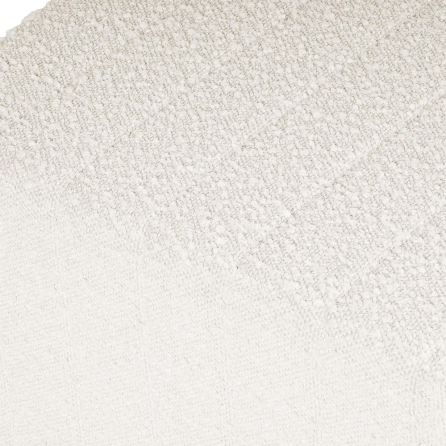 HomePop Modern Channel Tufted Ottoman Home Décor|Ottoman for Living Room & Bedroom - Cream Boucle