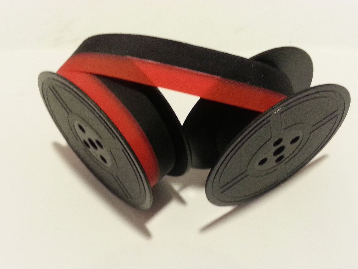 Sears Portable Typewriter Ribbon Black And Red Ribbon 2 Inch Spool 1/2 Inch Ribbon