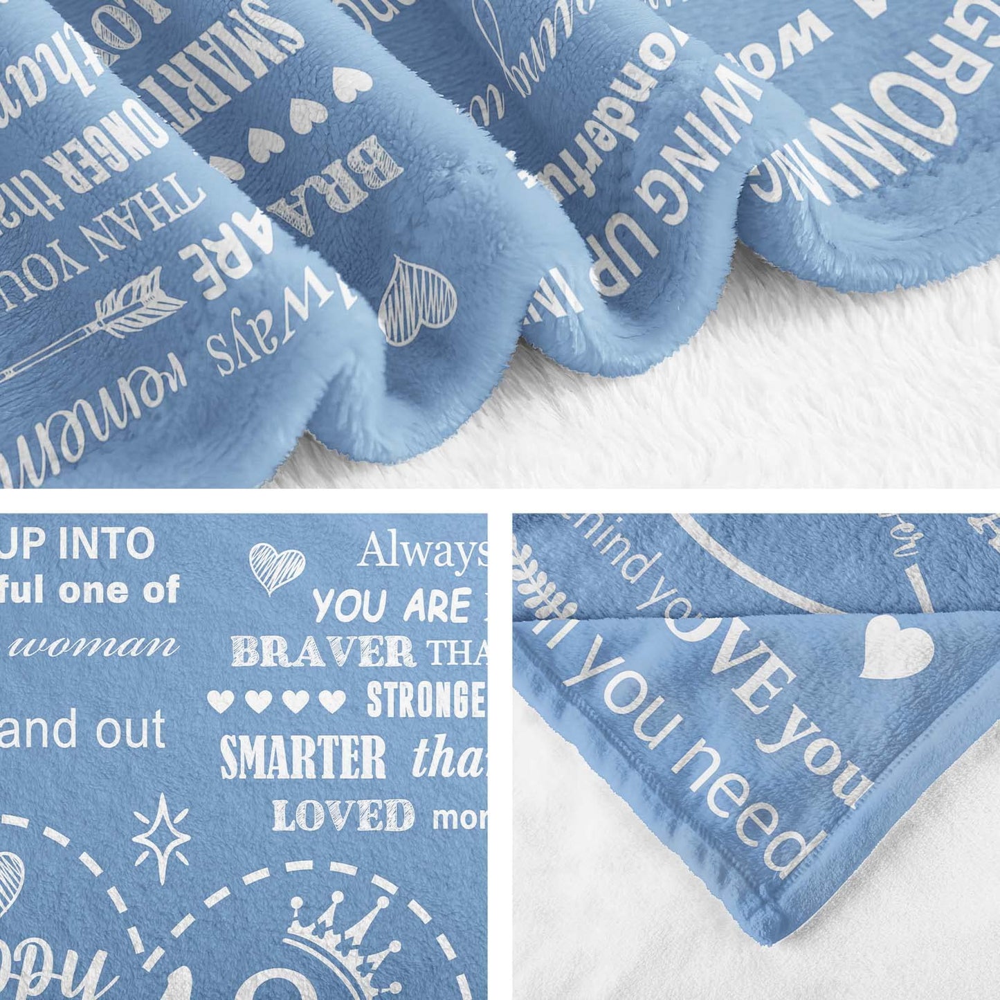 18th Birthday Decorations & Gift Ideas: 50"X60 Throw Blanket for 18 Year Old Girls