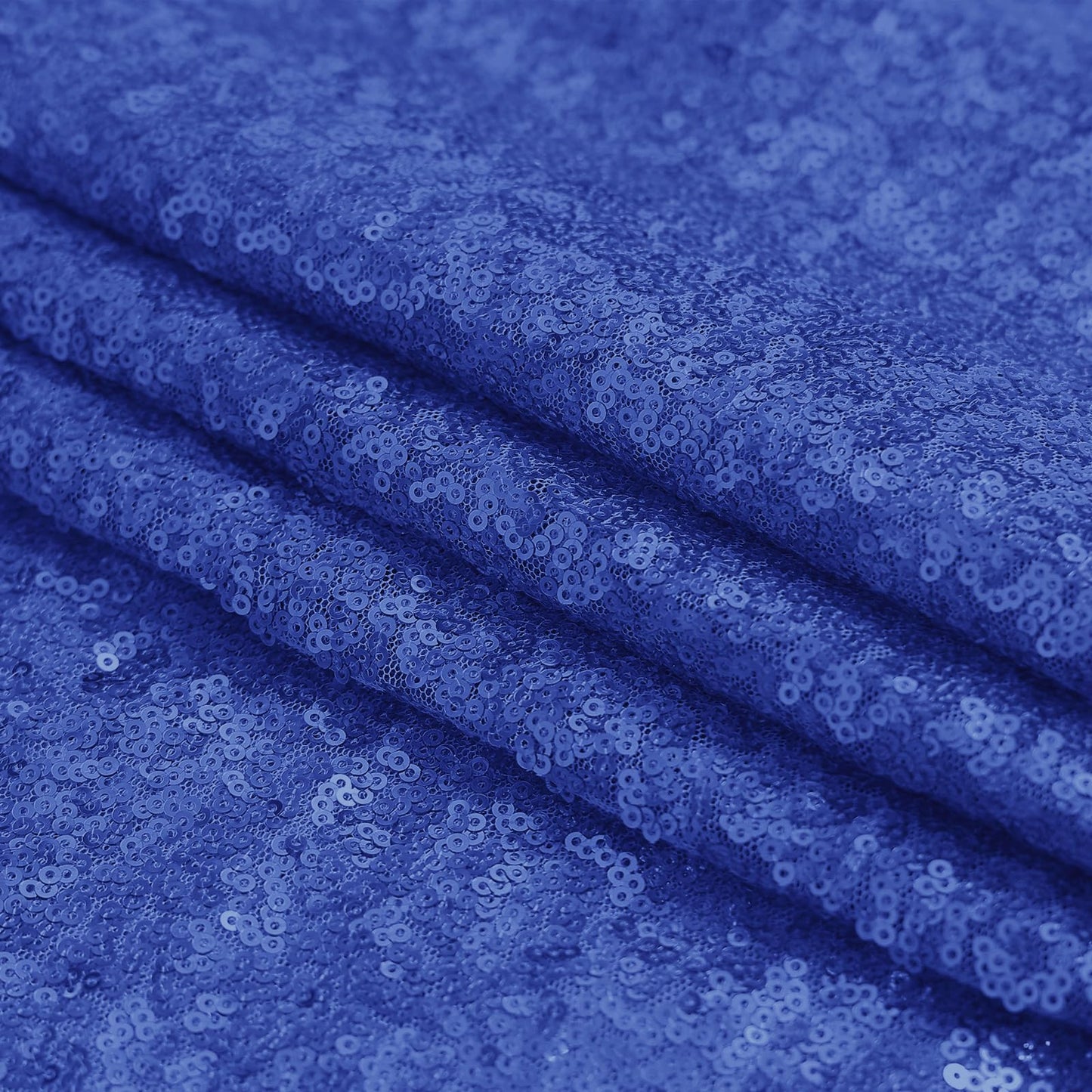 Sugargirl Navy Blue Sequin Backdrop Curtain 4 Panels 2FTx8FT Glitter Navy Blue Background Drapes Sparkle Photography Backdrop for Party Wedding Birthday Wall Decoration