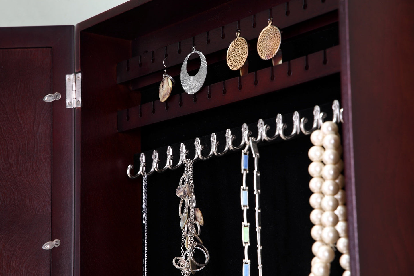 Proman Products Jewelry Armorie, Mahogany (WM16680)