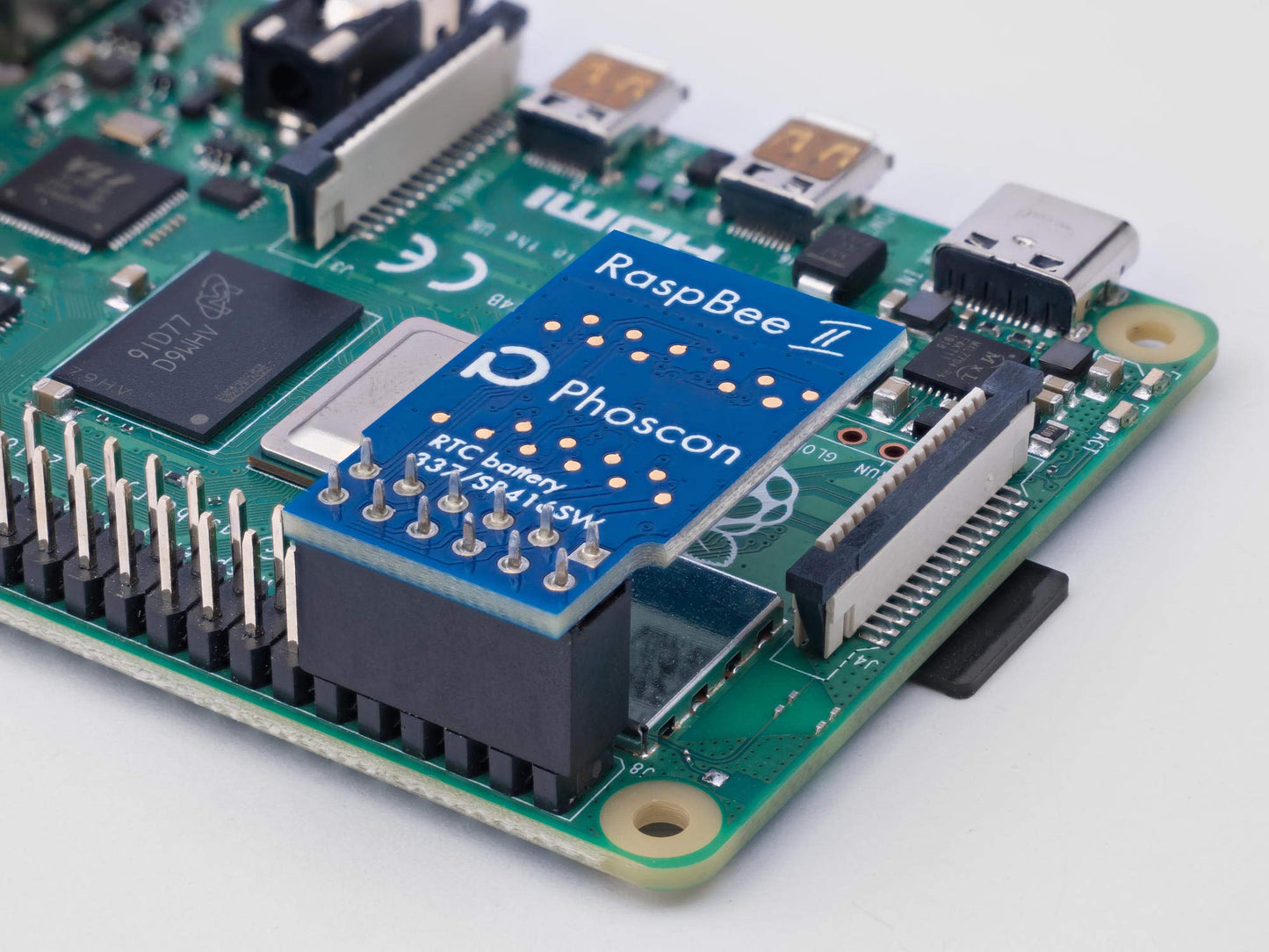 Phoscon Raspbee Ii - Universal Raspberry Pi Zigbee 3.0 Gateway, Includes Deconz & Phoscon App, Home Automation, Home Assistant,
