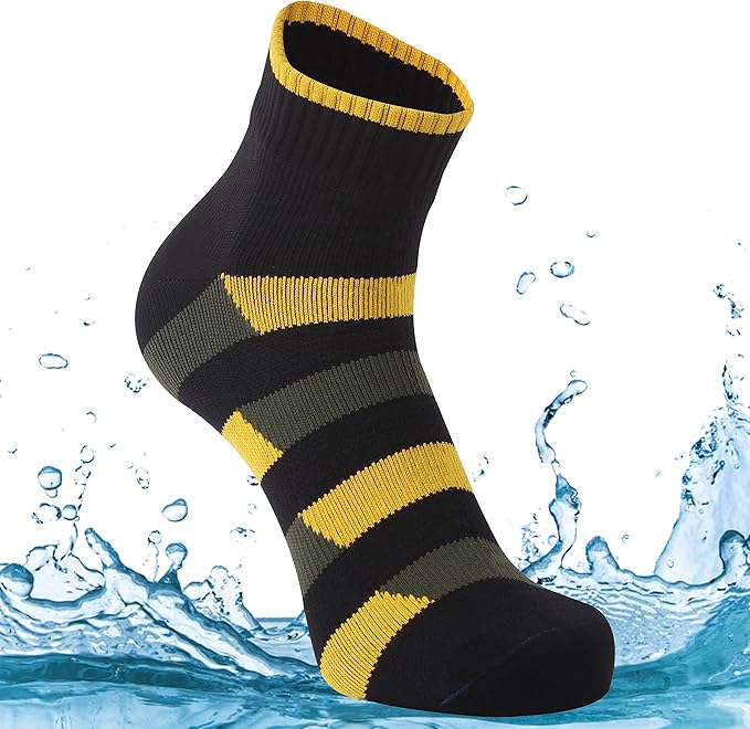 Agdkuvfhd Waterproof Socks Neoprene Unisex Warm Breathable Outdoor Sports Hiking Fishing Wading Crew/Ankle Socks
