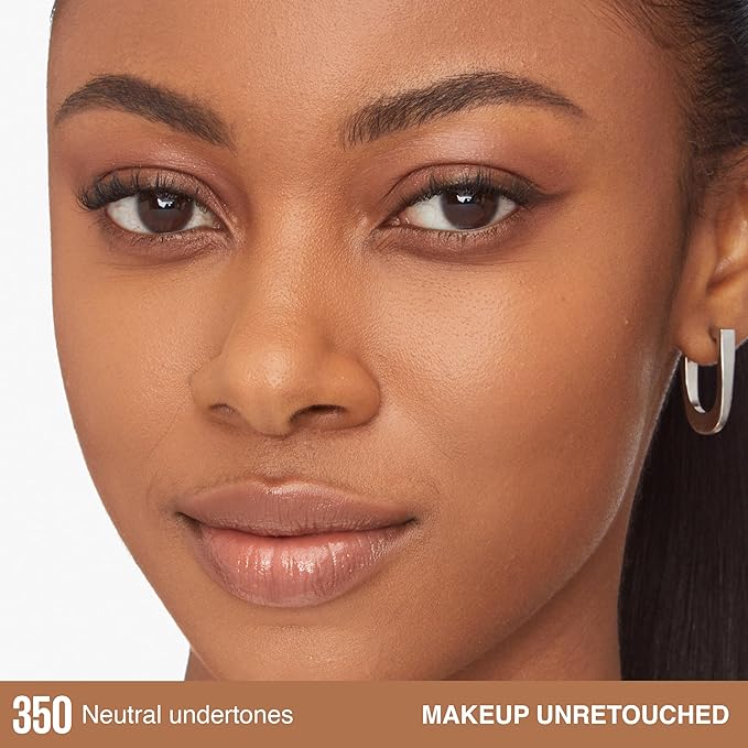 Maybelline Super Stay Lumi-Matte Foundation, Lightweight and Buildable Full Coverage Foundation Makeup For Up To 30HR Wear, 350, 1 Count