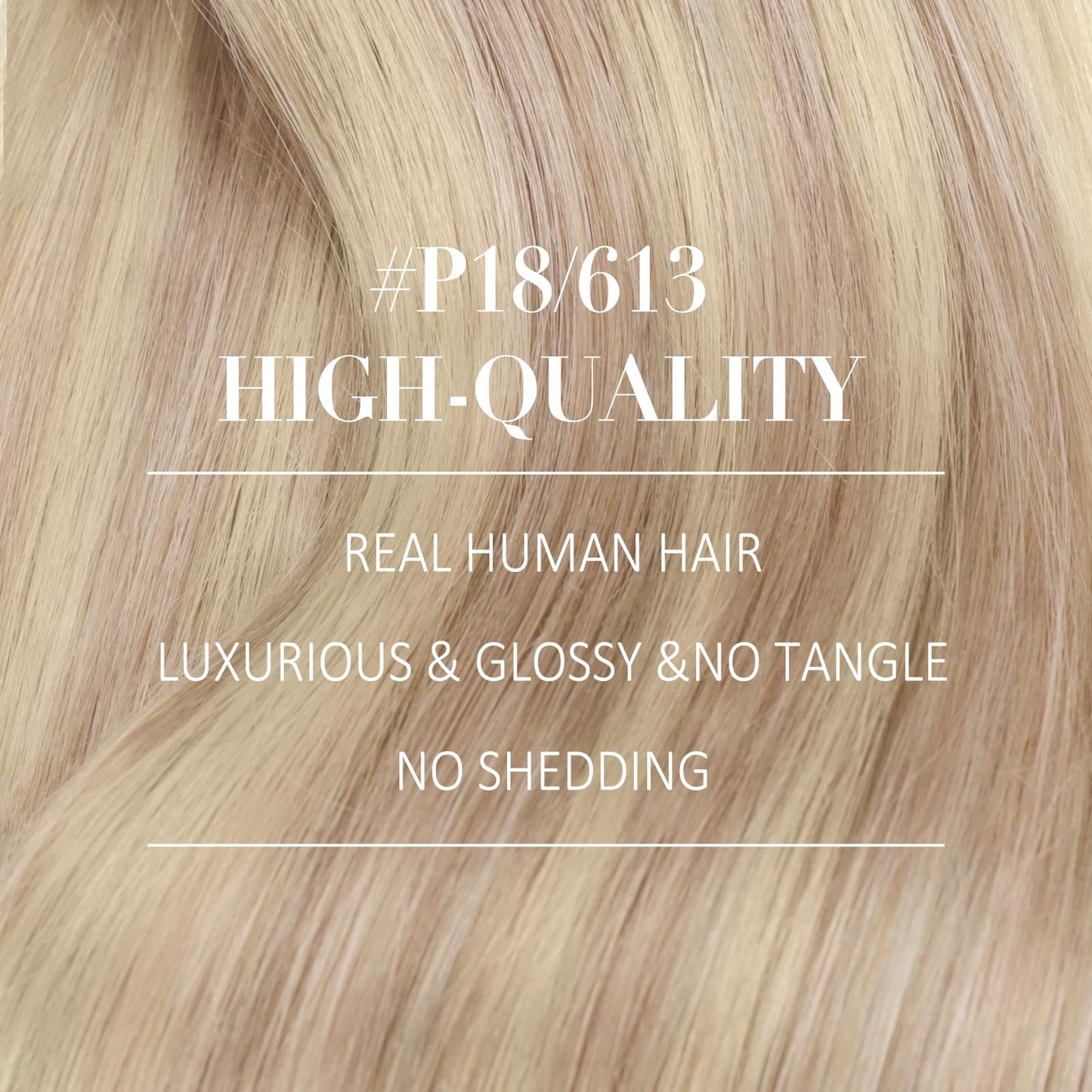 YoungSee Clip in Hair Extensions Human Hair Highlight Clip in Real Hair Extensions Warm Ash Blonde Highlights Bleach Blonde Huma