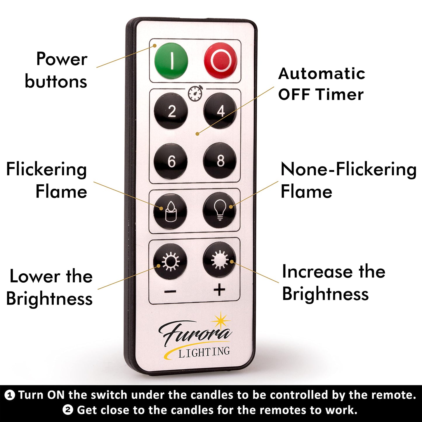 FURORA LIGHTING Pink Glitter LED Candles with Remote and Timer, 4 Pillars and 4 Votives Pack of 8, Real Wax Flameless Flickering Candles for Home Décor, Battery Included