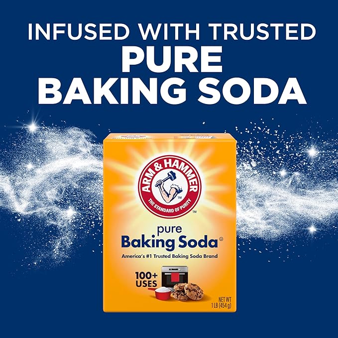 ARM & HAMMER Liquid Laundry Detergent, Clean Burst Fresh, 105 fl oz, 105 Loads, HE Liquid Laundry Detergent