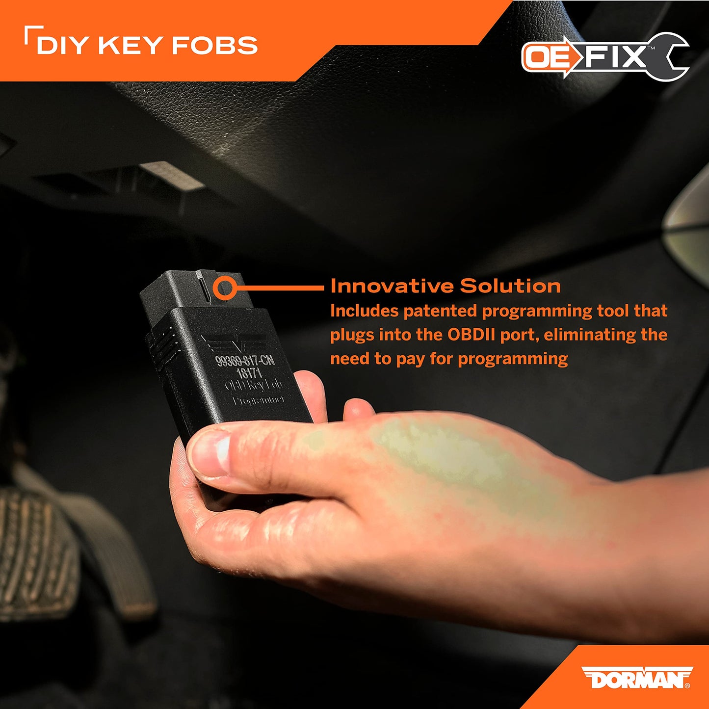 Dorman 99162 Keyless Entry Remote 4 Button Compatible With Select Models (Oe Fix)