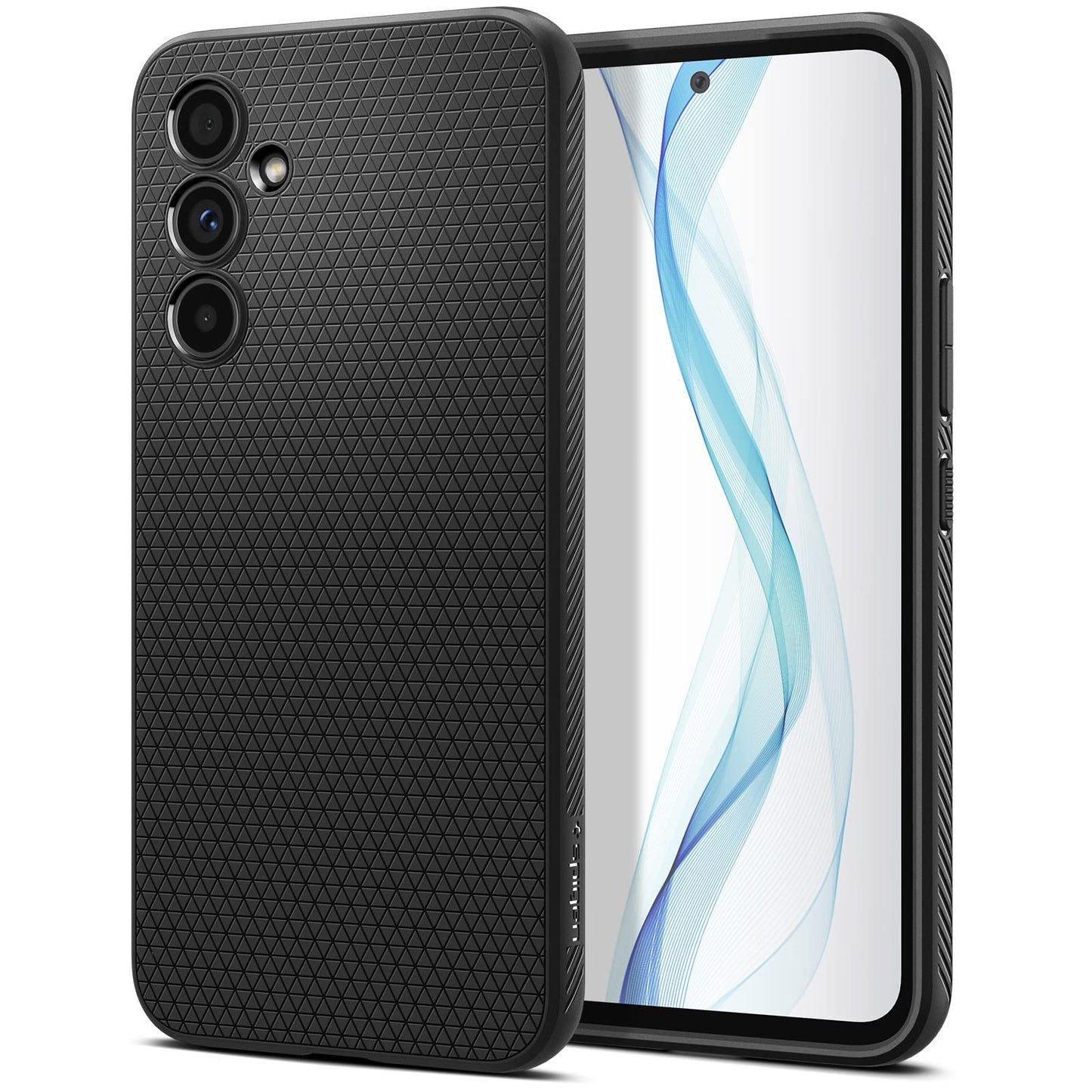 Spigen Liquid Air Designed For Galaxy A54 5G Case (2023) - Matte Black