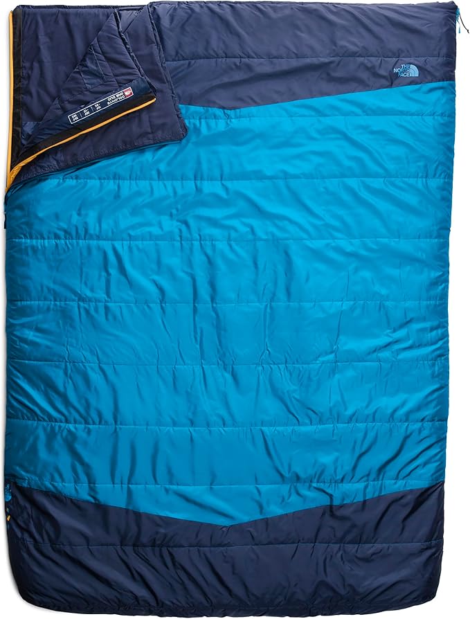 The North Face Sleeping-Bags Dolomite 2 Person Sleeping Bag 15F / -9C - Rectangular, 3-in-1 Insulation, Water Repellent, F...