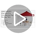 ABCCANOPY Commercial Pop Up Canopy Tent 10x10 Premium-Series, White
