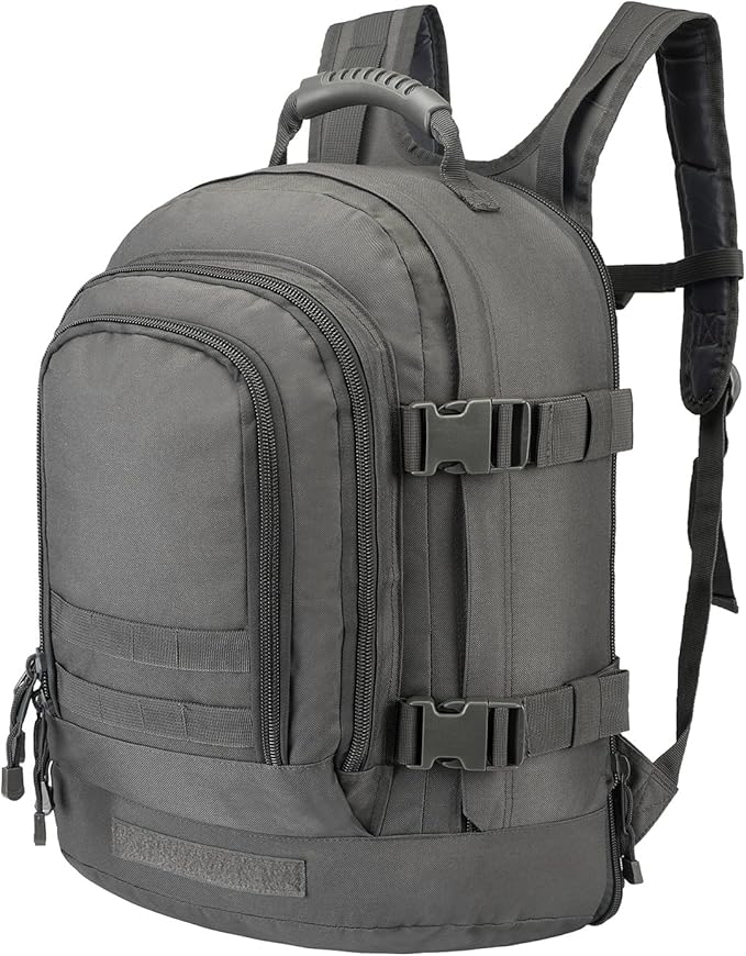 Large 3 Day Expandable 39L-64L Backpack Military Tactical Hiking Camping Daypack