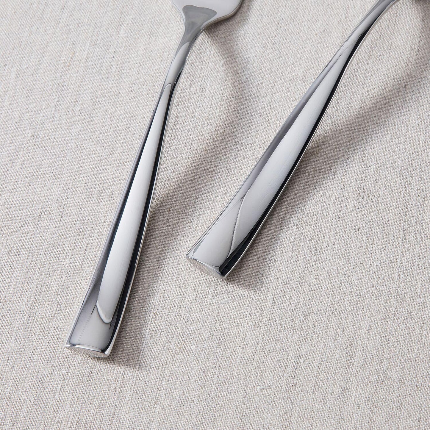 Fortessa Lucca 18/10 Stainless Steel Flatware Serving Fork, 9.7-Inch