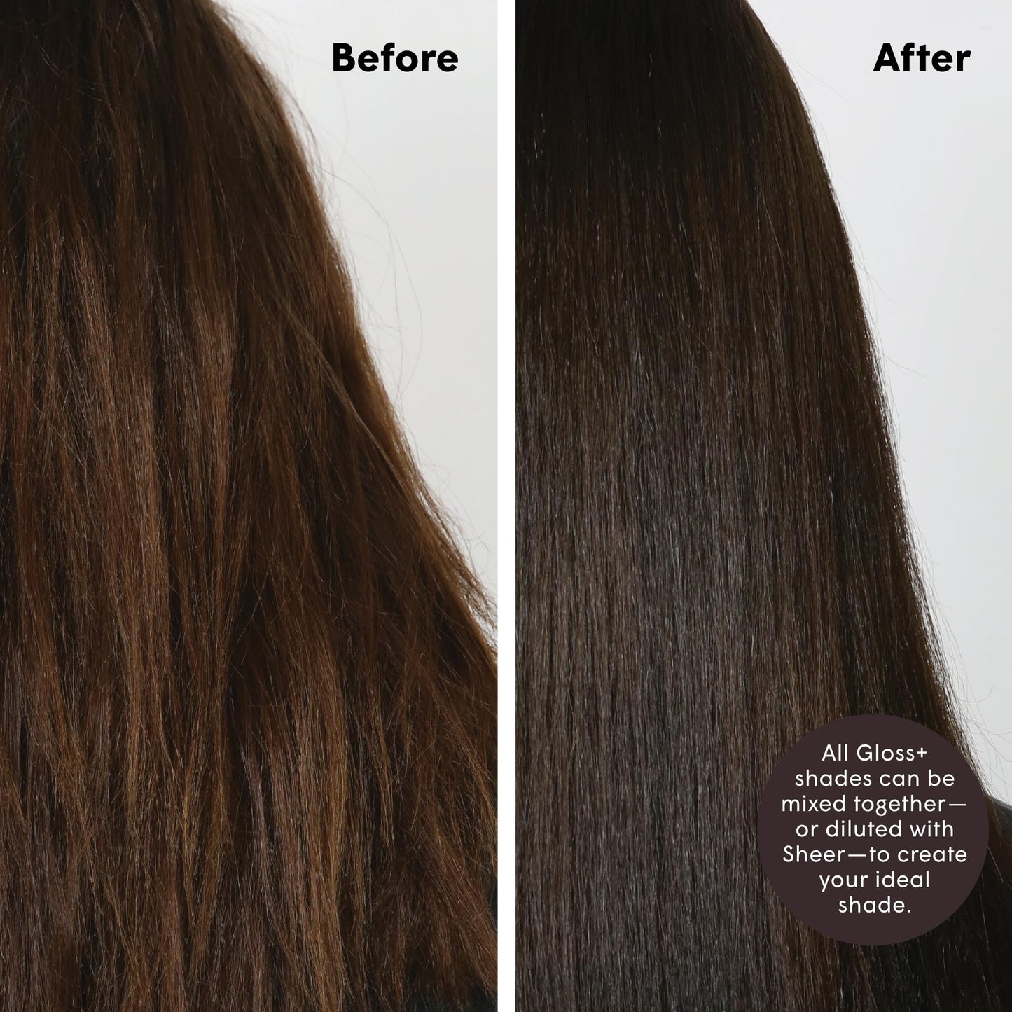 dpHUE Gloss+, Dark Brown - 6.5 oz (8-12 Applications) - Semi-Permanent Hair Color & Conditioner - Lasts Up to Eight Washes - Par