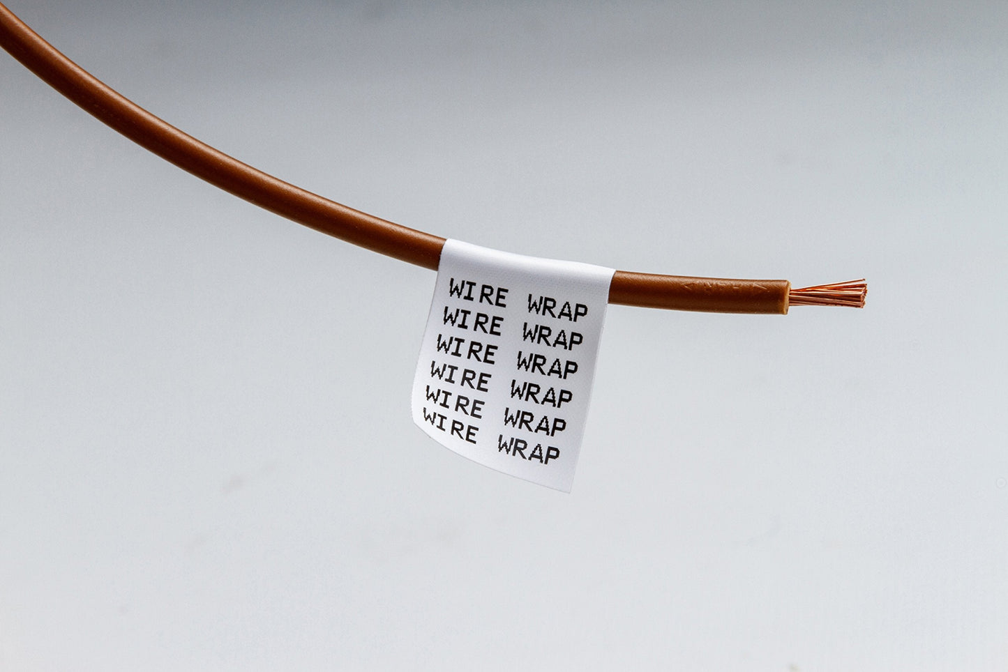 Brady Authentic (M21-375-499) Multi-Purpose Nylon Label for General ID, Wire Marking, and Lab Labeling, Black on White- For M210, M210-LAB, M211, BMP21-PLUS and BMP21-LAB Printers, .375" W, 16' L