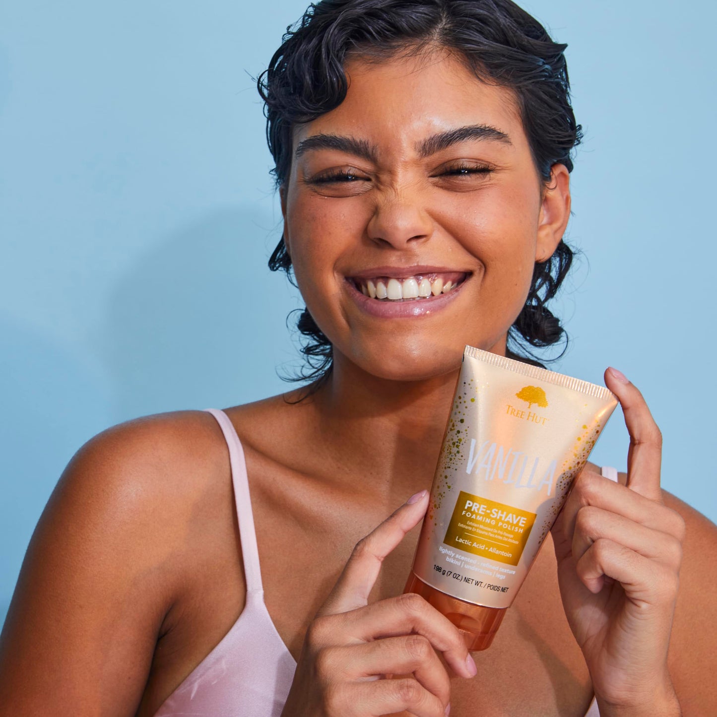 Tree Hut Vanilla Shave Prep Polish | Gently Soothe & Prep Skin for an Even Closer Shave | Exfoliating Shave Essential | 6 fl oz.