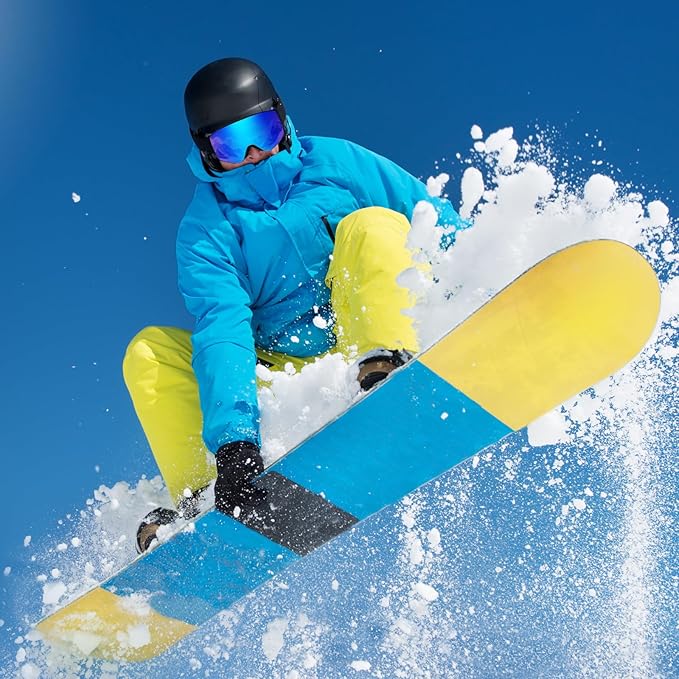 Ski Goggles OTG Snow/Snowboard Goggles Snowboarding Goggles Over Glasses Ski Goggle for Men Women Adult