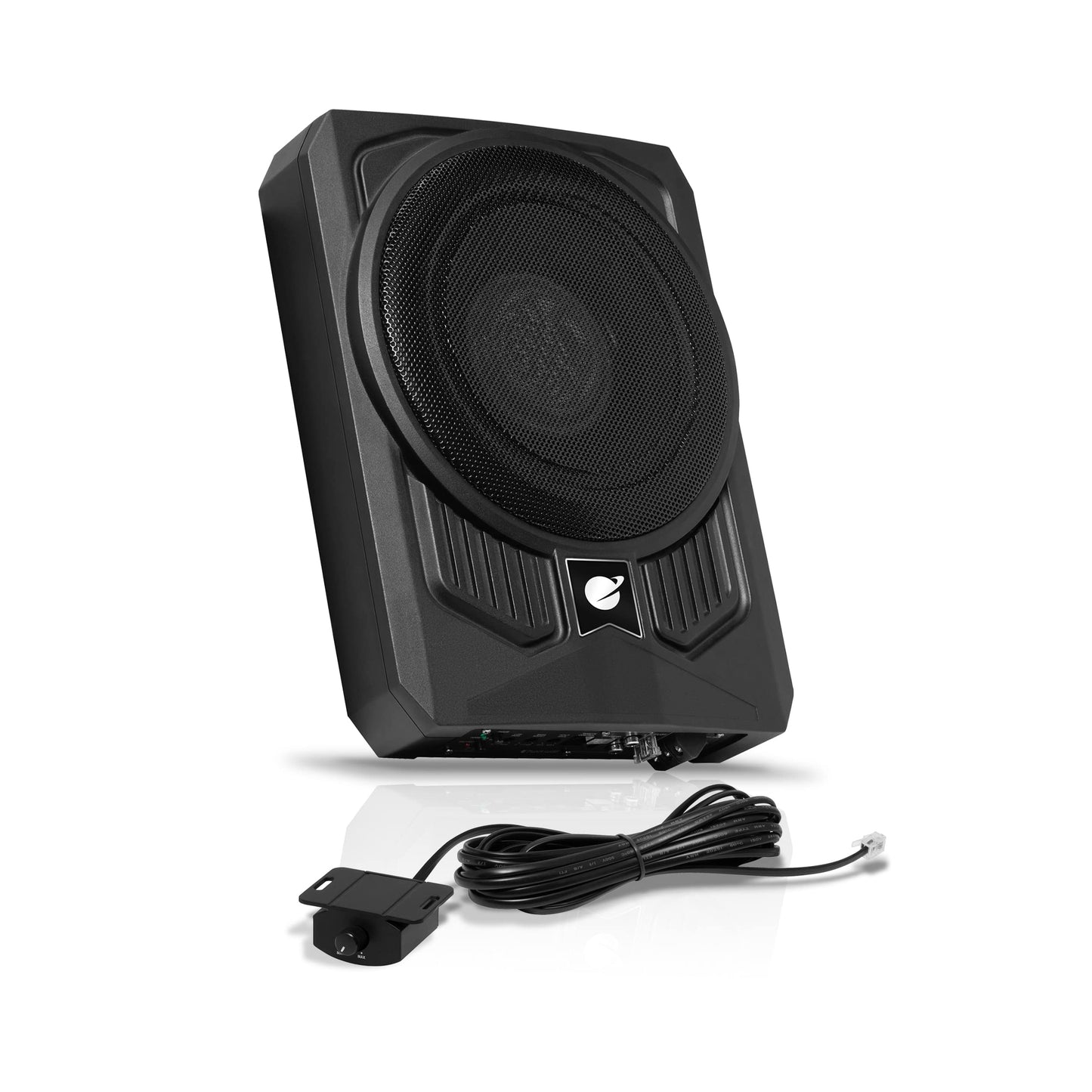 Planet Audio P10Aw Amplified Car Subwoofer - 1000 Watts, Low Profile, 10 Inch Subwoofer, Remote Subwoofer Control, Great For Veh