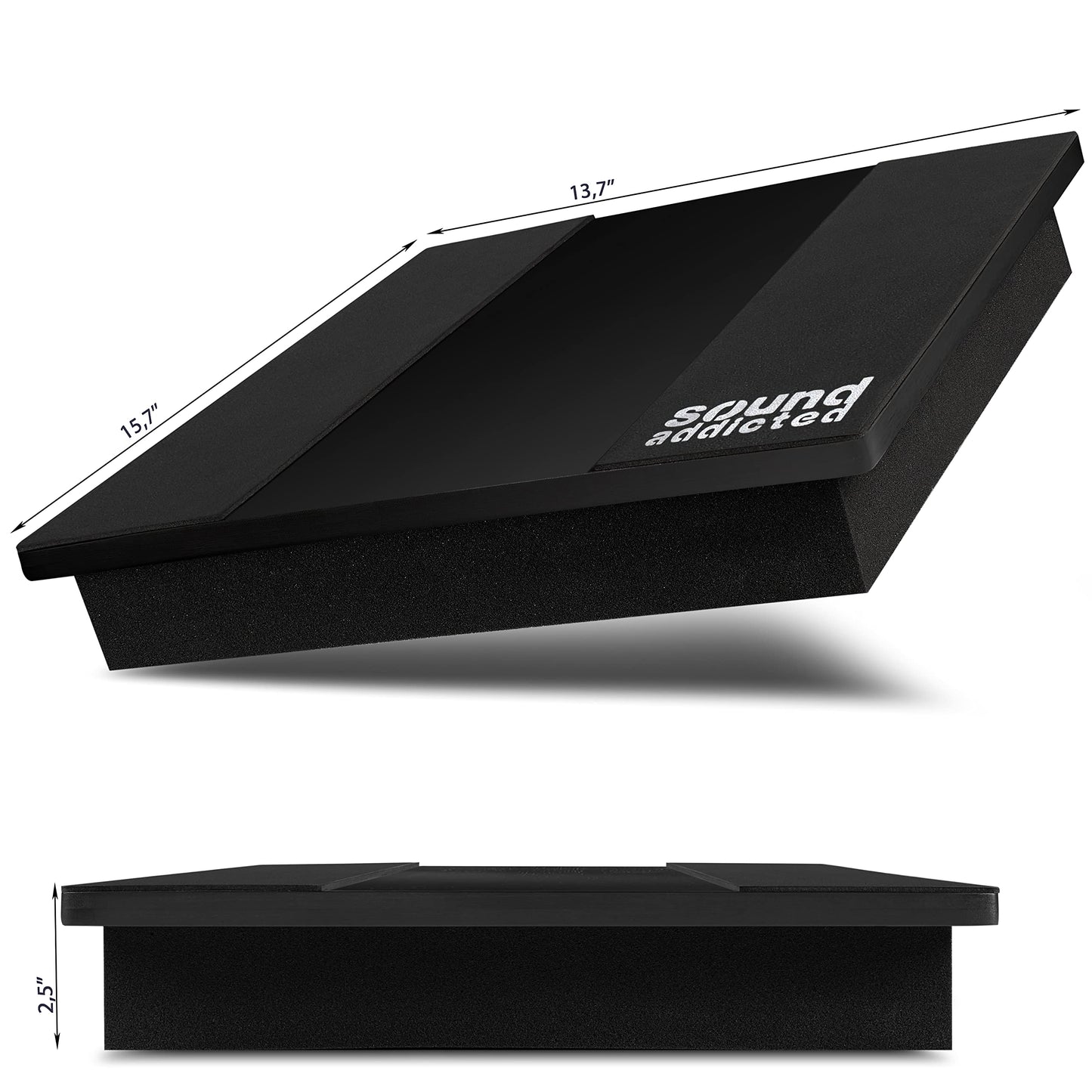 Sound Addicted Vibeboss P10 - Acoustic Isolation Platform Suitable For 8-10 Inches Subwoofers (13.7 X 15.7 X 2.5)