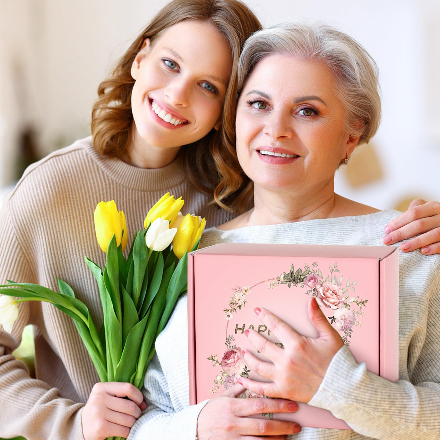Saineron 60th Birthday Gifts for Women 60 Year Old Birthday Gifts for Women Cool 60th Birthday Gift for 60 Year Old Woman Happy 60th Birthday Gift Ideas for Woman in Their 60s