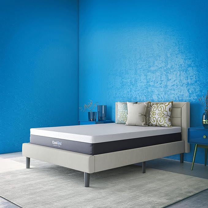 Cool Gel 12 Inch Full Size Mattress Memory Foam Medium Firm, Gel Memory Foam Mattress Full Matress Cooling, Made in the USA, 12" Depth with Pressure Relief, CertiPUR-US Certified No Fiberglass, Bed