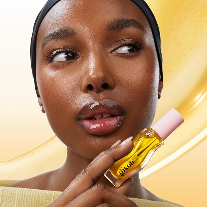 Gisou Honey Infused Hydrating Lip Oil, Nourishing Lip Moisturizer for Dry Lips, 0.27 fl oz (Fresh Honey)