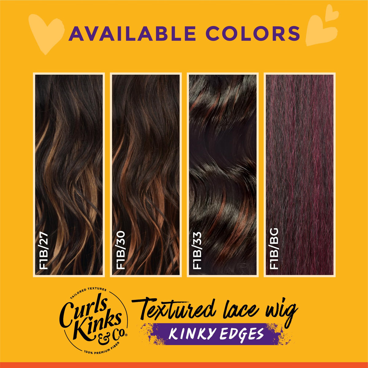 Sensationnel Curls Kinksandco Kinkyedges Wig - Kinky Ringlet Curl 14 inch Y Part Lace Natural Kinkytexture Edged Hairline for Na