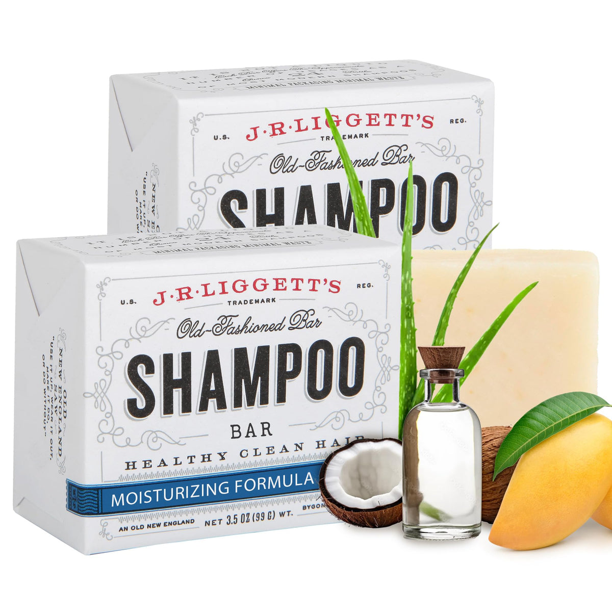 JRLIGGETT 'S All-Natural Shampoo Bar for Hair, Moisturizing Formula, Supports Strong Healthy Hair, Nourish Follicles with Antiox