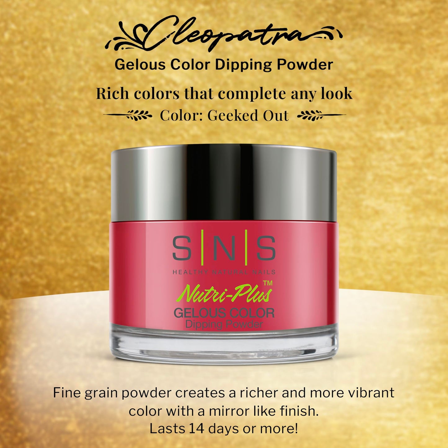 SNS Nails Dipping Powder - Cleopatra Collection - CT09 - Geeked Out - 1OZ