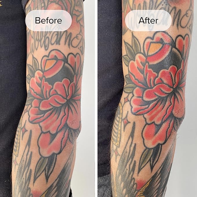 Tattoo Aftercare Bundle – Tattoo Balm & Refresh Body Wash – Gently Cleanses & Hydrates Skin – Clean Ingredients for All Skin & Ink Types