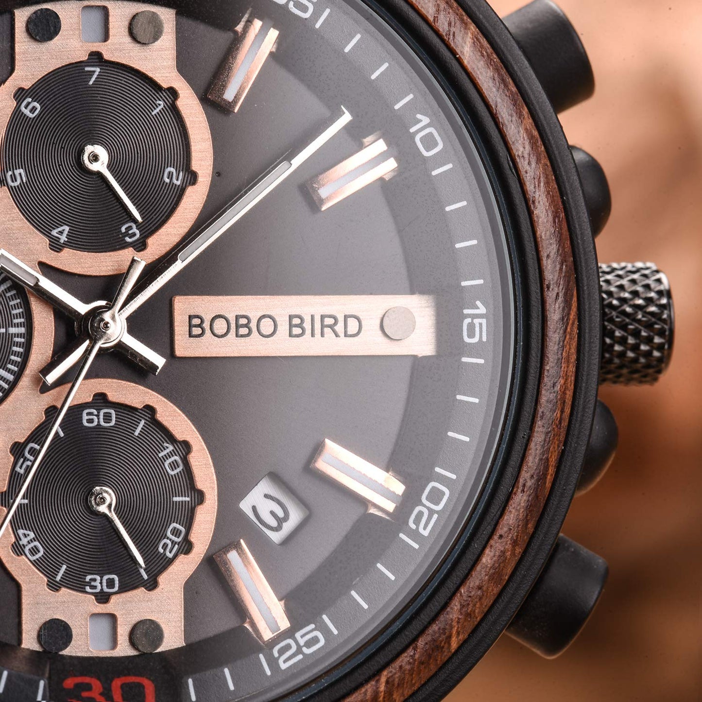 BOBO BIRD S18-1 Personalized Engraved Wood Watch Customized Wooden Watches for Husband Boyfriend Birthday Anniversary (Boyfriend-1)