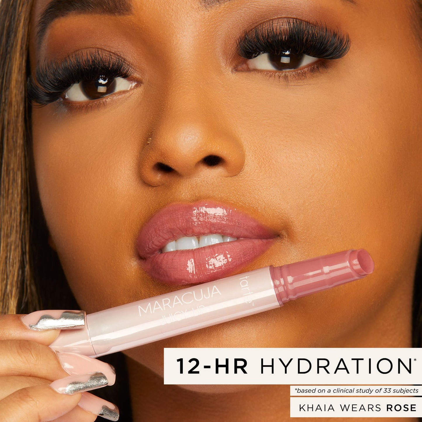 tarte maracuja juicy lip balm gloss - strawberry (pink berry)