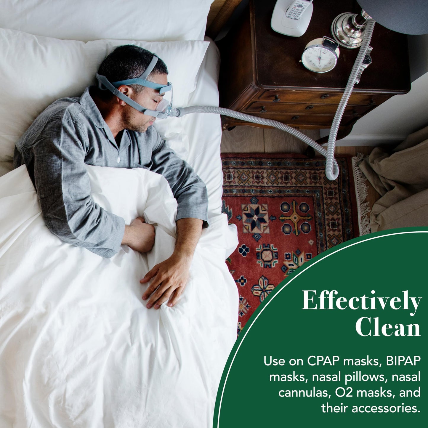 Citrus II CPAP Cleaning Wipes - Sanitizies BIPAP and CPAP Masks - Removes Dirt and Oil - Clean Citrus Scent - 62 Wipes Per Canister - Pack of 3